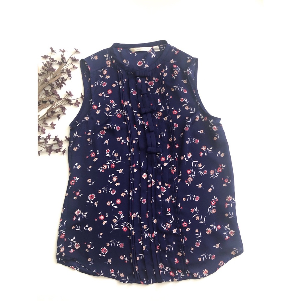 Floral Royal Blue/Purple Blouse ♥️